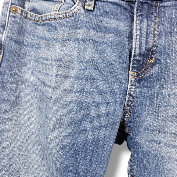 American Eagle Women 4 Ripped Patched Skinny Jean Stretch Fairy Grunge Y2k - Picture 8 of 8